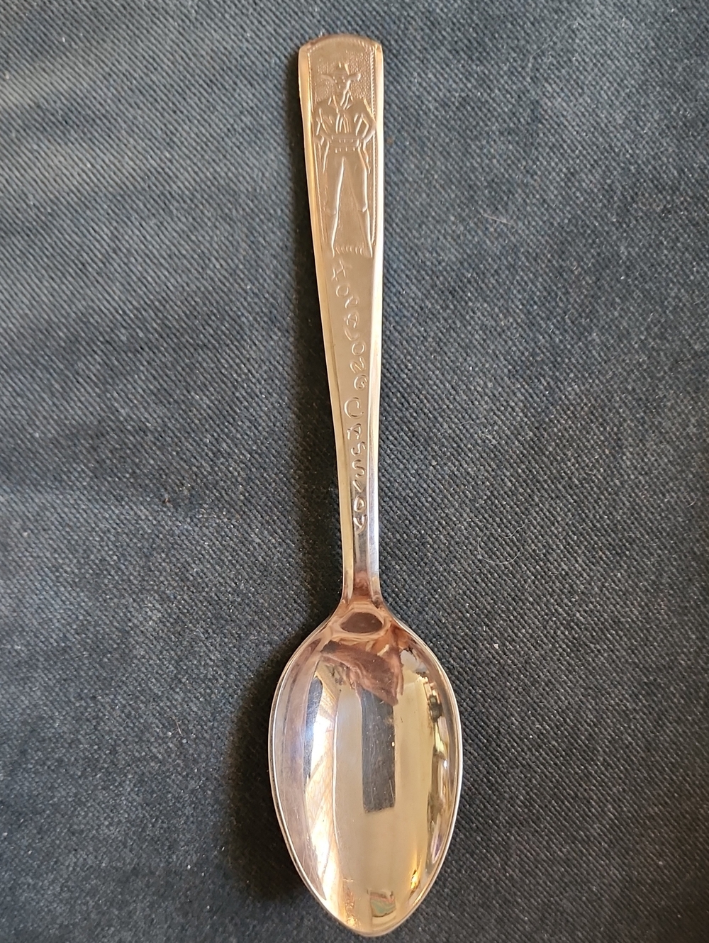 Hopalong Cassidy 3 Piece 1950's Stainless Set. - Picture 4 of 9